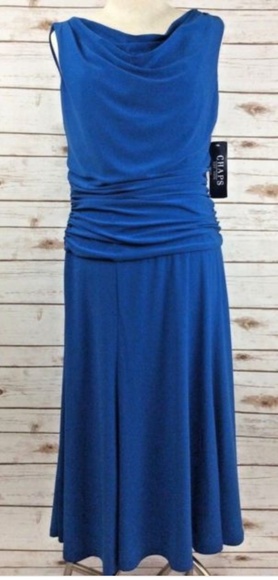Chaps Dresses & Skirts - Ralph Lauren Chaps Dress Sapphire Blue